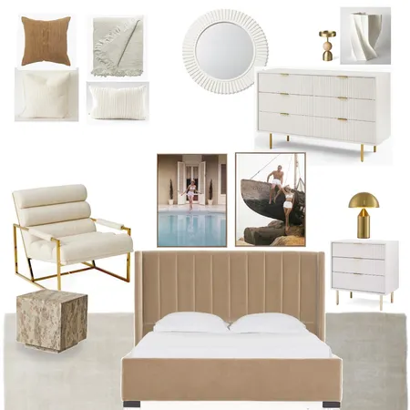 Boomerang - Bedroom 6 Interior Design Mood Board by E N V I S U A L      D E S I G N on Style Sourcebook