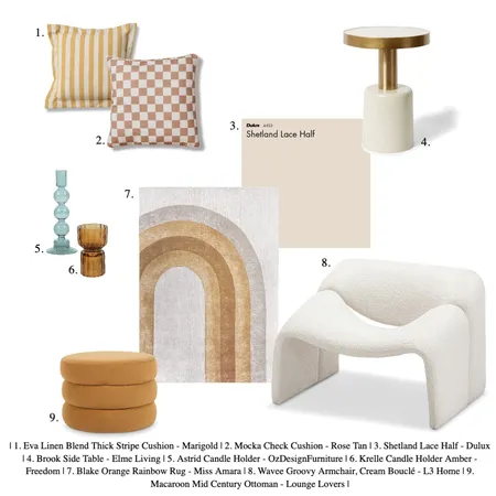 Scandinavian Boho Interior Design Mood Board by Cienterior on Style Sourcebook
