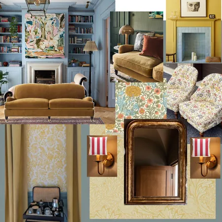 Library/sitting room Interior Design Mood Board by Kim TC on Style Sourcebook