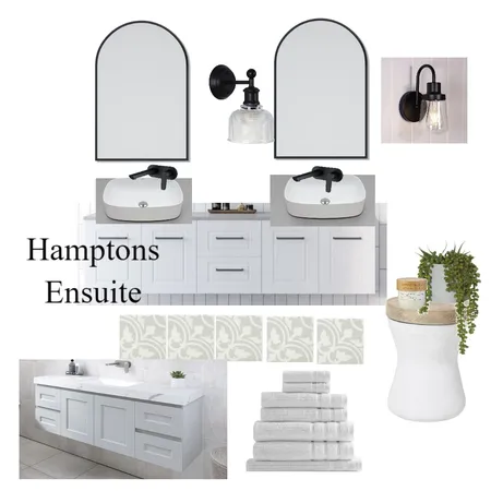 Hamptons Ensuite Interior Design Mood Board by ElleseP on Style Sourcebook