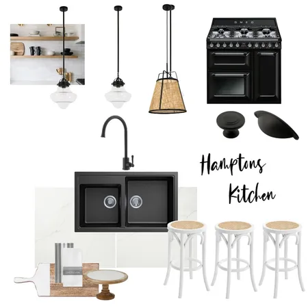 Hamptons Kitchen Interior Design Mood Board by ElleseP on Style Sourcebook