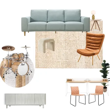 CD Living Area Interior Design Mood Board by Connected Interiors on Style Sourcebook