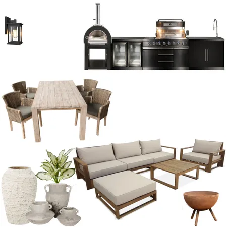 Andrew and Leah Outdoor Living Sample Board Interior Design Mood Board by bianca.donascimento on Style Sourcebook