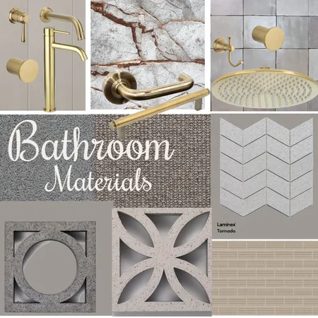 Bathroom Materials Interior Design Mood Board by ecoarte on Style Sourcebook