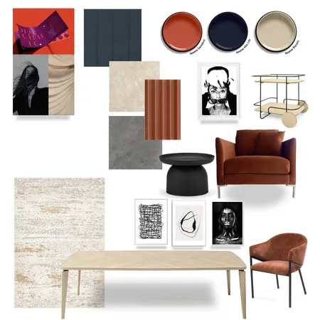 Marketing Agency Office-Tan Interior Design Mood Board by E N V I S U A L      D E S I G N on Style Sourcebook