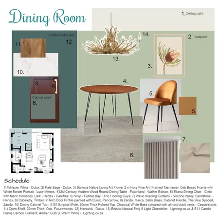 Dining Room Interior Design Mood Board by AndreG on Style Sourcebook