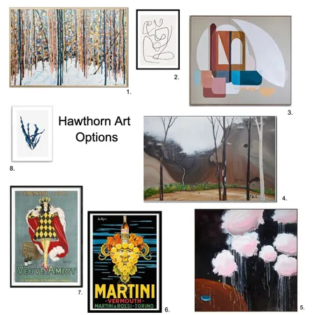 Hawthorn Art Options Interior Design Mood Board by Susan Conterno on Style Sourcebook