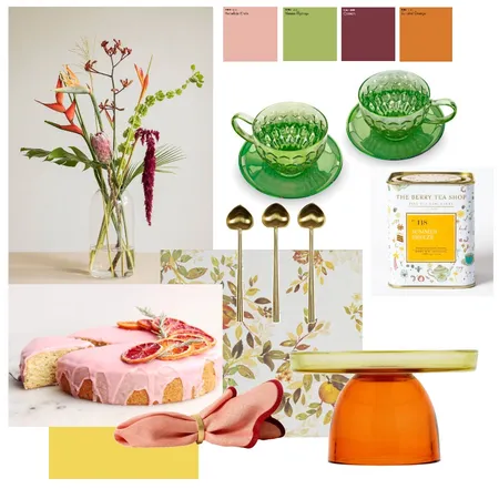 Tea Time Interior Design Mood Board by Em_lemon on Style Sourcebook