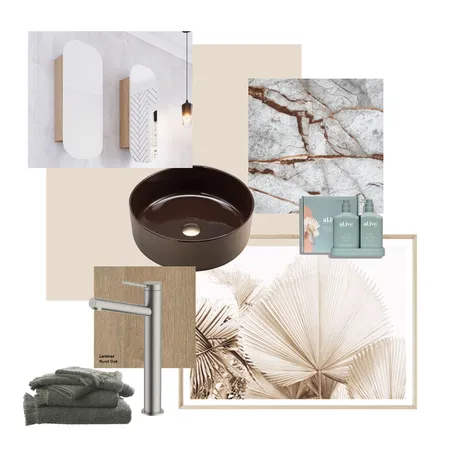 Brown Bear Bathroom Interior Design Mood Board by janelle.willey@gmail.com on Style Sourcebook