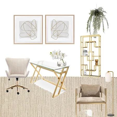 Sophisticated Office Space Interior Design Mood Board by Simplestyling on Style Sourcebook