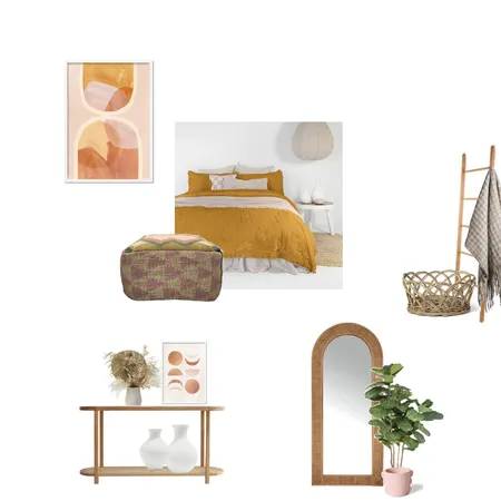 Boho Bedroom Interior Design Mood Board by Simplestyling on Style Sourcebook