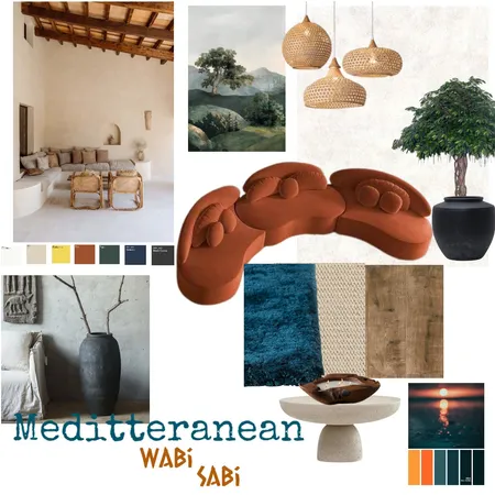 Meditteranean Wabi Sabi Interior Design Mood Board by saturninteriors on Style Sourcebook