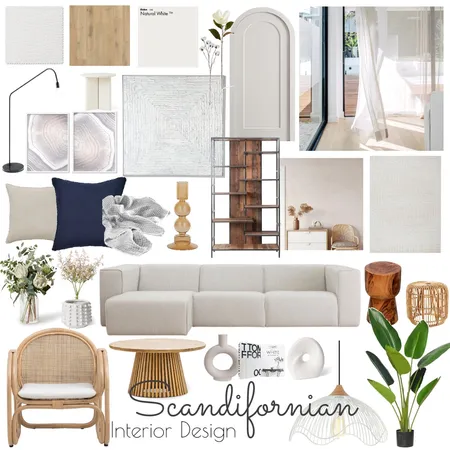 Scandifornian Interior Design Interior Design Mood Board by ZeynepDesign on Style Sourcebook