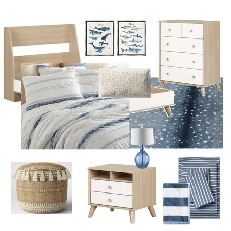 Boys Single Room Interior Design Mood Board by Miriam Goldberger on Style Sourcebook
