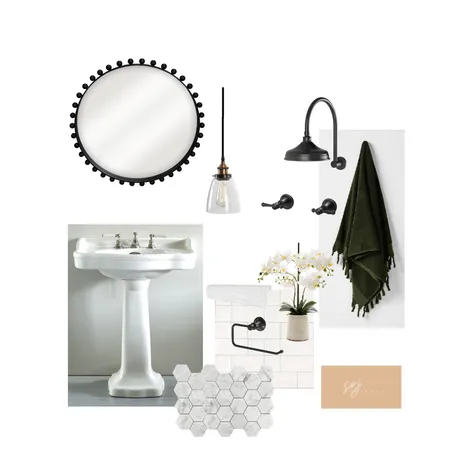 Manly Bathroom Interior Design Mood Board by SRJ Interiors on Style Sourcebook