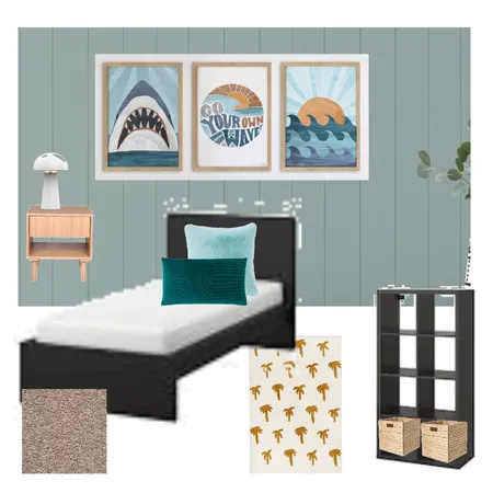 Reub's Room Interior Design Mood Board by AKM on Style Sourcebook