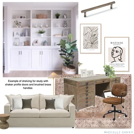 Federation Home - Study Interior Design Mood Board by Michelle Canny Interiors on Style Sourcebook