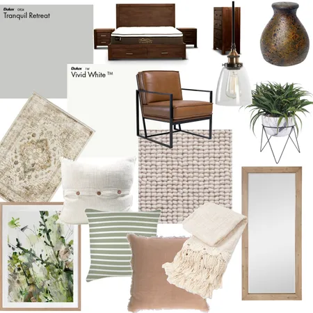 Bedroom Interior Design Mood Board by Hilana on Style Sourcebook