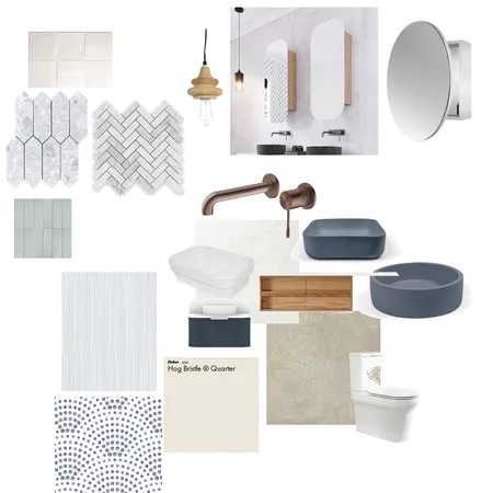 Powder room Interior Design Mood Board by Mer Mer on Style Sourcebook