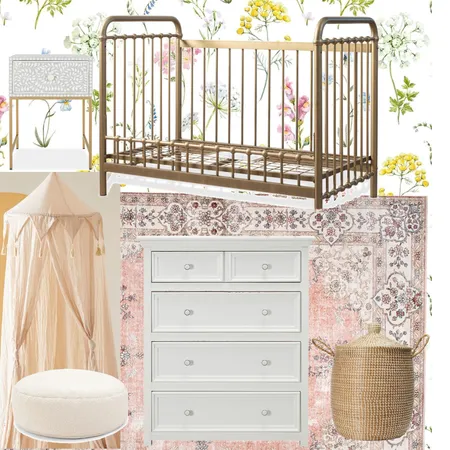 Girls room Interior Design Mood Board by Aziza on Style Sourcebook