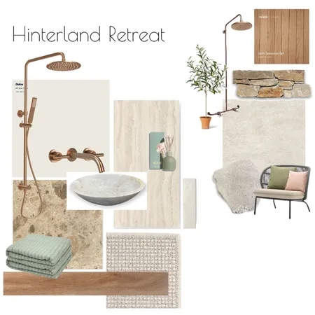 Hinterland Retreat Interior Design Mood Board by Groove Tiles Design on Style Sourcebook