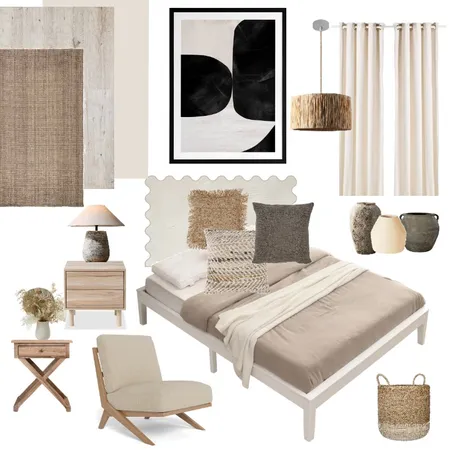 Monochromatic Interior Design Mood Board by amychanIDI on Style Sourcebook