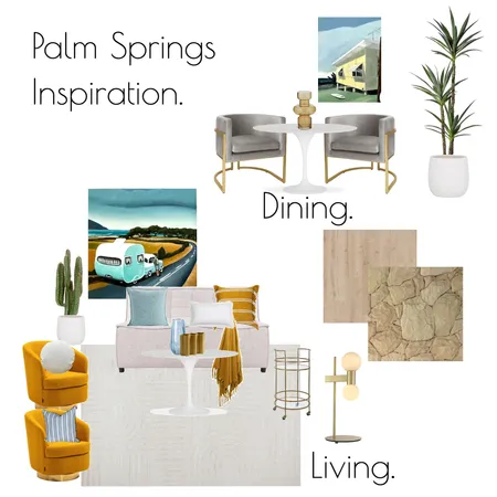 Palm Springs Interior Interior Design Mood Board by Caffeine and Style Interiors - Shakira on Style Sourcebook