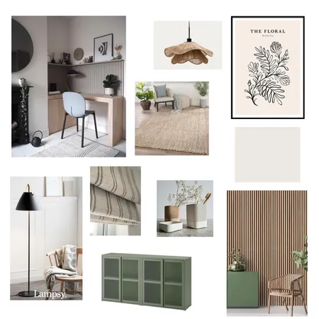 Kate Mathur Study Concept 2 Interior Design Mood Board by Joanna Beamish on Style Sourcebook