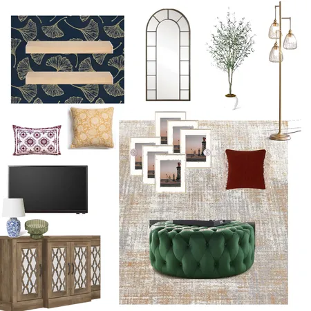 kristen upstairs family room Interior Design Mood Board by Live in Bloom design on Style Sourcebook