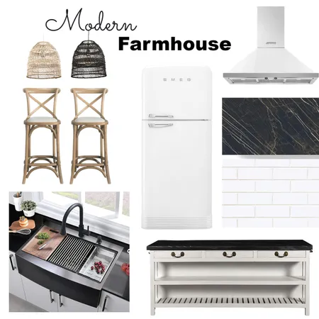 Modern Farmhouse Interior Design Mood Board by blessed lady on Style Sourcebook