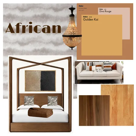 African Interior Design Mood Board by blessed lady on Style Sourcebook