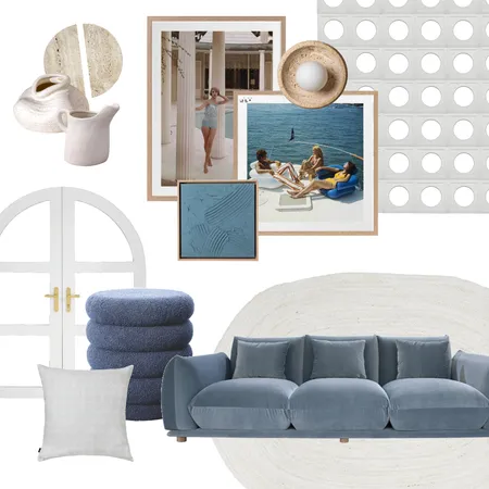 Coastal Blues Interior Design Mood Board by Hardware Concepts on Style Sourcebook