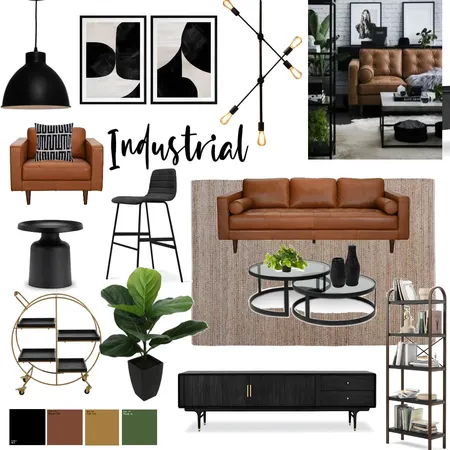industrial Interior Design Mood Board by sianleach on Style Sourcebook