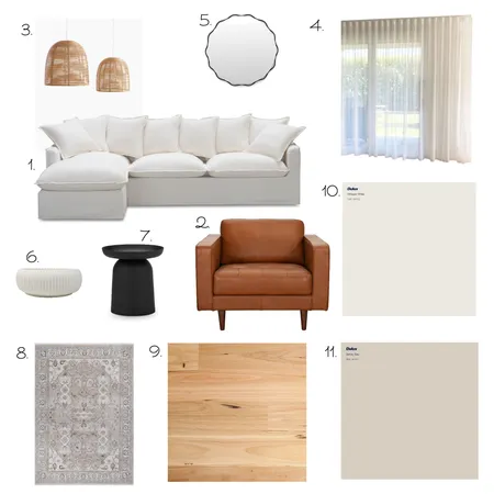 sample board jones living room Interior Design Mood Board by jasminezalena on Style Sourcebook