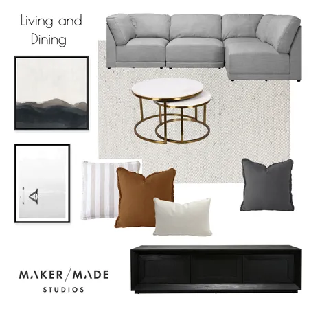 LIVING ROOM Interior Design Mood Board by emilyjade10393 on Style Sourcebook