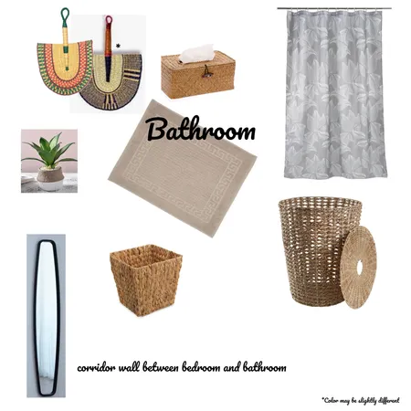 Javi Bathroom and corridor Interior Design Mood Board by elisa on Style Sourcebook
