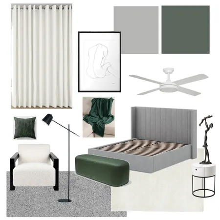 Master Bedroom Interior Design Mood Board by Michaela.Adams on Style Sourcebook