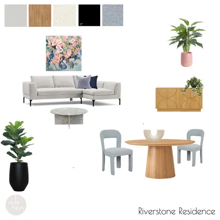 Riverstone Residence - Nightflower Interior Design Mood Board by indehaus on Style Sourcebook