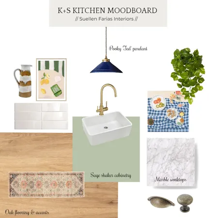 K+S Kitchen Moodboard Interior Design Mood Board by SuellenFarias on Style Sourcebook