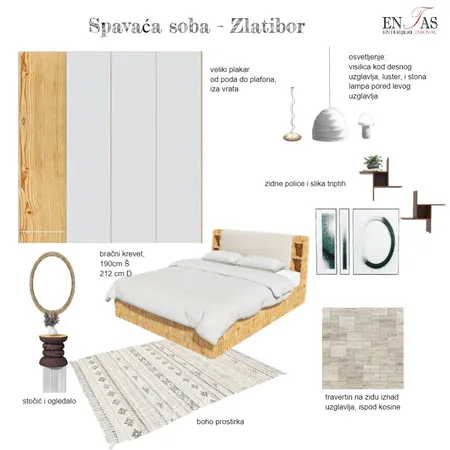 Spavaća soba - Zlatibor - mood board Interior Design Mood Board by Fragola on Style Sourcebook