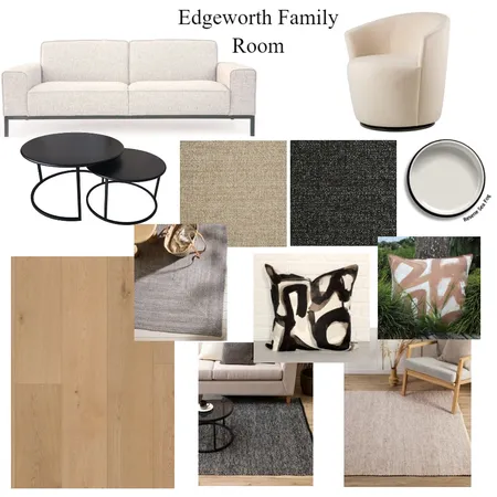 Edgeworth Family Room Interior Design Mood Board by JJID Interiors on Style Sourcebook