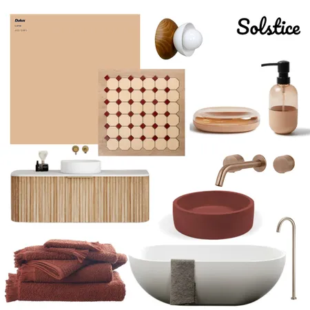 Dulux Forecast 2024 Solstice - Lama Interior Design Mood Board by Peach and Willow Design on Style Sourcebook