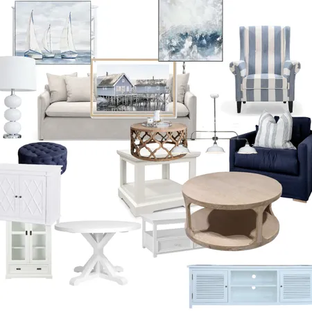 Hamptons 1 Interior Design Mood Board by sianleach on Style Sourcebook