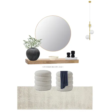 Simple entryway Interior Design Mood Board by Interiors By Zai on Style Sourcebook