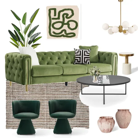 Sitting room Interior Design Mood Board by Haus & Hub Interiors on Style Sourcebook