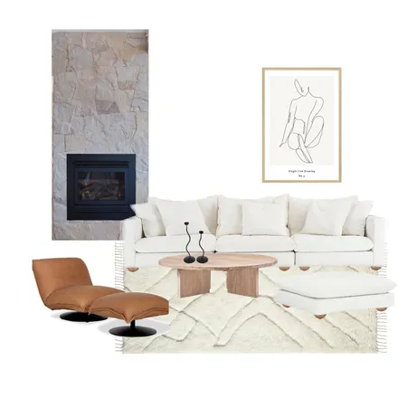 Warm living Interior Design Mood Board by Hart on Southlake on Style Sourcebook