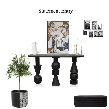 Hallway Statement 1 Interior Design Mood Board by Renee Sharma Pathak on Style Sourcebook