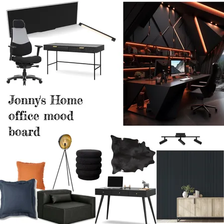 JONNY OFFICE Interior Design Mood Board by Shabby on Style Sourcebook