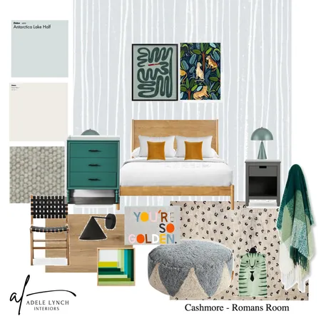 Cashmore - Romans Room Interior Design Mood Board by Adele Lynch : Interiors on Style Sourcebook