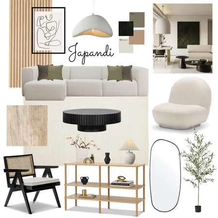 Japandi 4 Interior Design Mood Board by sianleach on Style Sourcebook